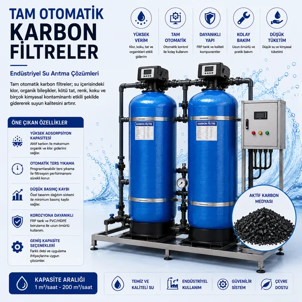 TAM OTOMATİK KARBON FİLTRELER
