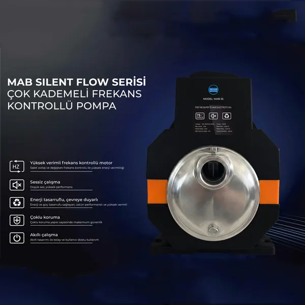 MAB Silent Flow Sessiz Hidrofor 